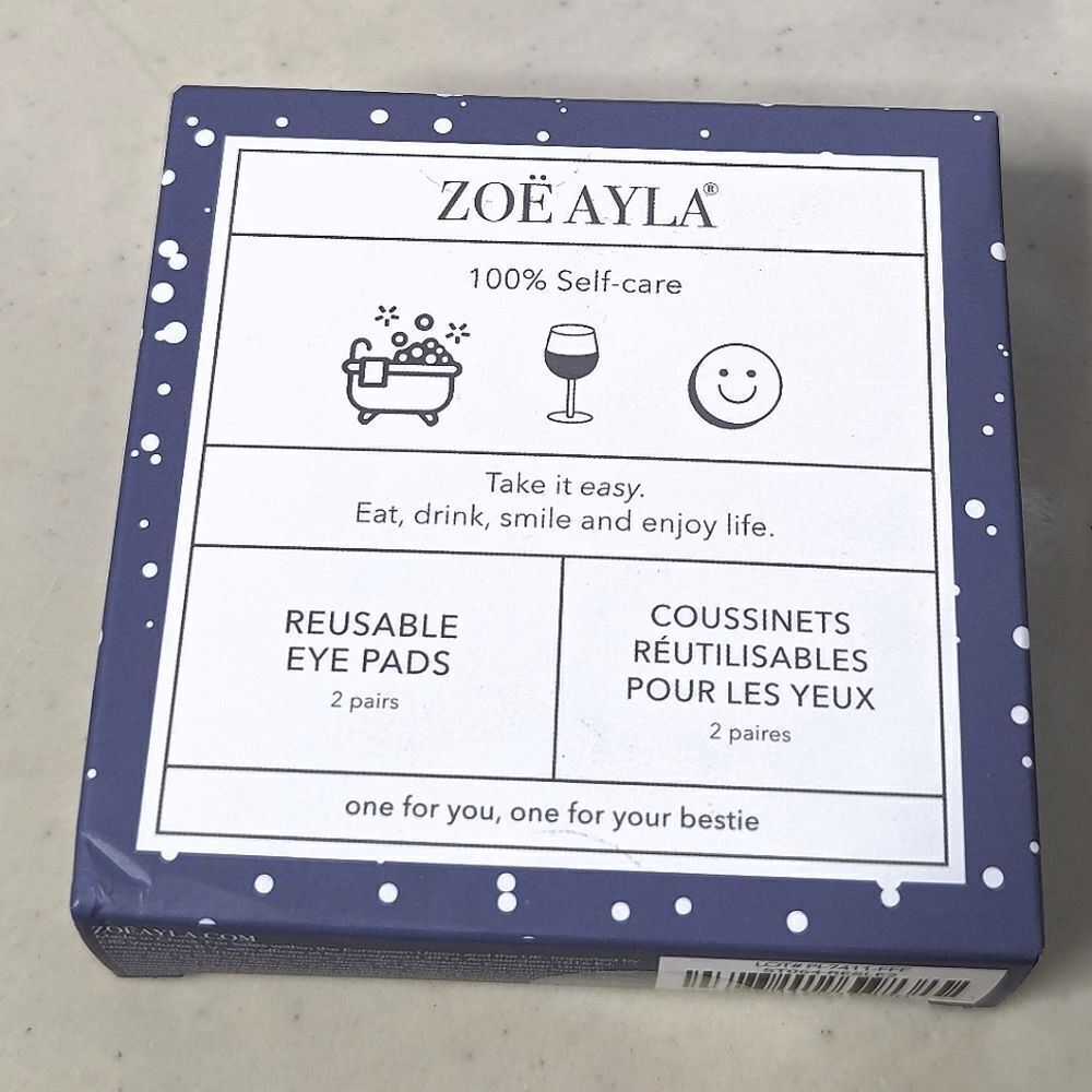 ZOE AYLA Reusable Eye Pads 2 Pr